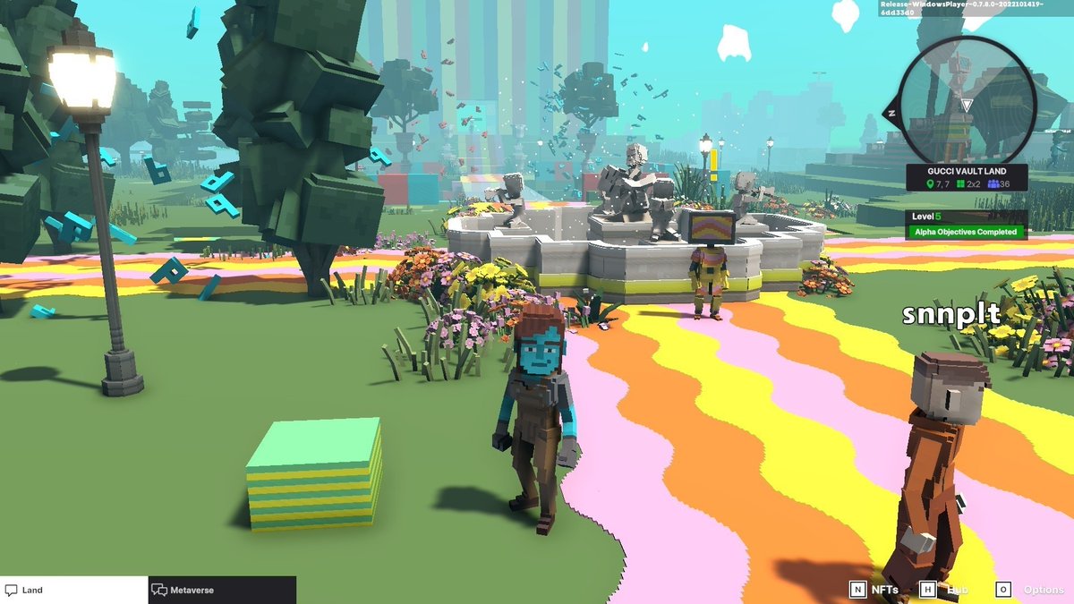 jijif18's tweet photo. @TheSandboxGame 🍓 #GucciVault in  #TheSandbox https://t.co/tr6v5i6mje