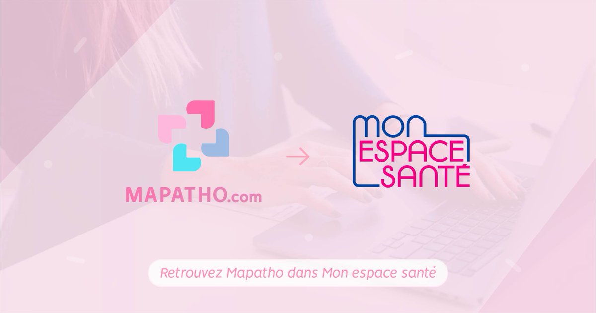 🎉Mapatho intègre « Mon espace santé »

🚀 Mapatho a été choisie pour intégrer le catalogue de services de Mon espace santé, le carnet de santé numérique proposé par l’Assurance Maladie et le ministère de la Santé et de la Prévention.

💪Une étape décisive pour Mapatho !