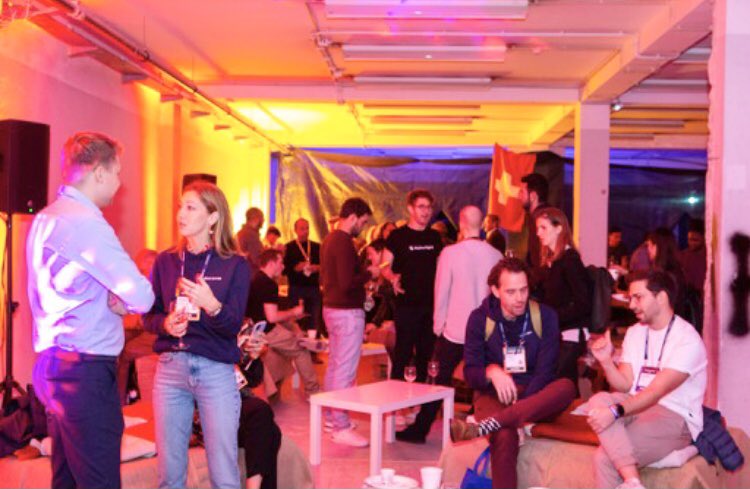 yetirhodanus's tweet photo. The #Swisstecnight at #Websummit 2022 🇵🇹 was excellent platform for many vivid exchanges about innovation, digitalisation, 🦄 &amp; more. Of course with a traditional🇨🇭raclette. Thanxxx to @chitrastern  for hosting us! @WebSummit @SGE @HofSwitzerland @Presence_Suisse @SwissAmbBrazil https://t.co/QPEM30XF8M