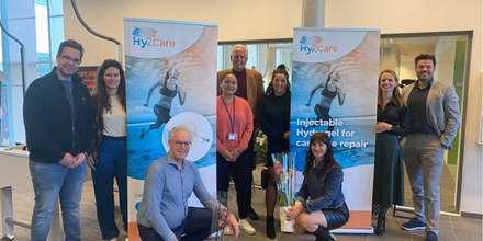 A warm welcome to two new colleagues in the #Hy2Care team! Johan Jansen joined us last month as Chief Financial Officer and Kim Sondeijker started this week as Project and Operations Manager. Congratulations and lots of success. Meet our full team here: bit.ly/3h0l3DL