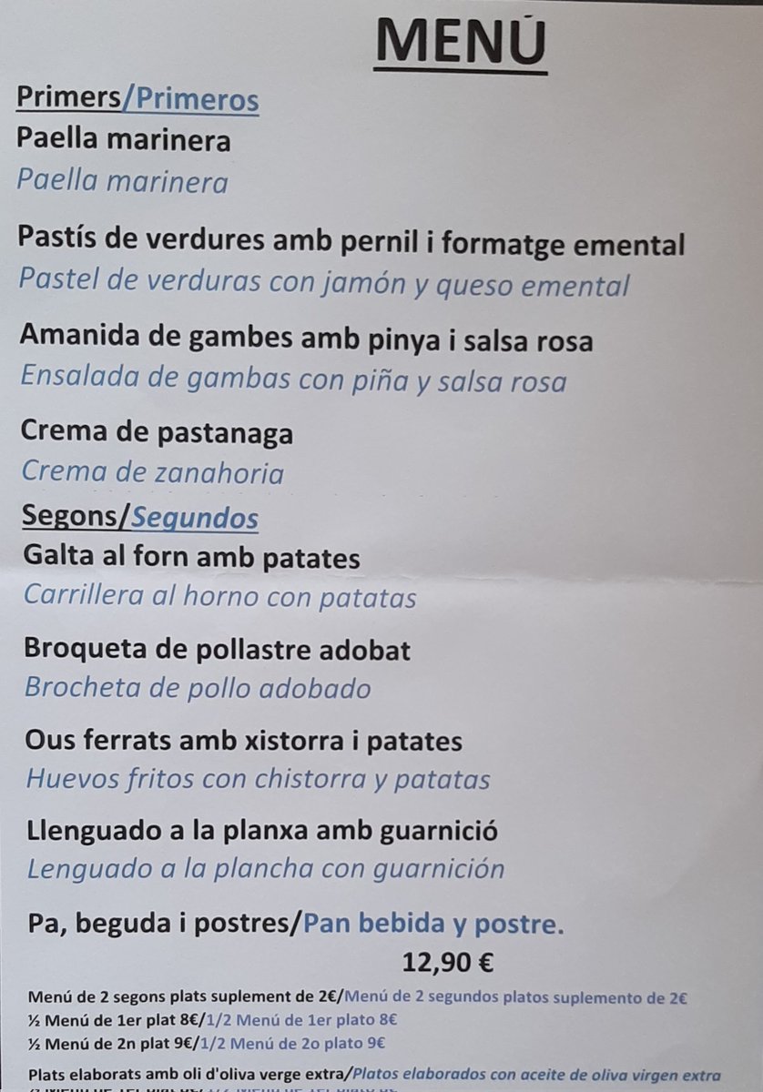 cancocabcn's tweet photo. Bon dia! Aquí tenim el menú d'avui https://t.co/39yPYUHgGV