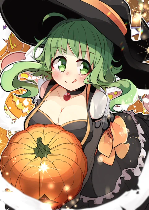  「おかしくれなきゃいたずらしちゃうぞ～～」#GUMI 