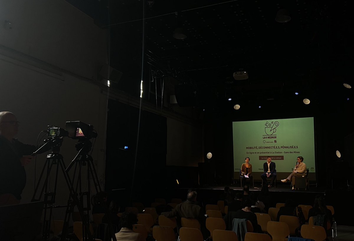 Être acteur des ses déplacement ds un monde #numérique, possible pour tous ? #parlonsIN c’est parti avec nos intervenants et des équipes <a href="/BanqueDesTerr/">Banque des Territoires</a> x @laMednum plus mobilisées que jamais ! 🚂
