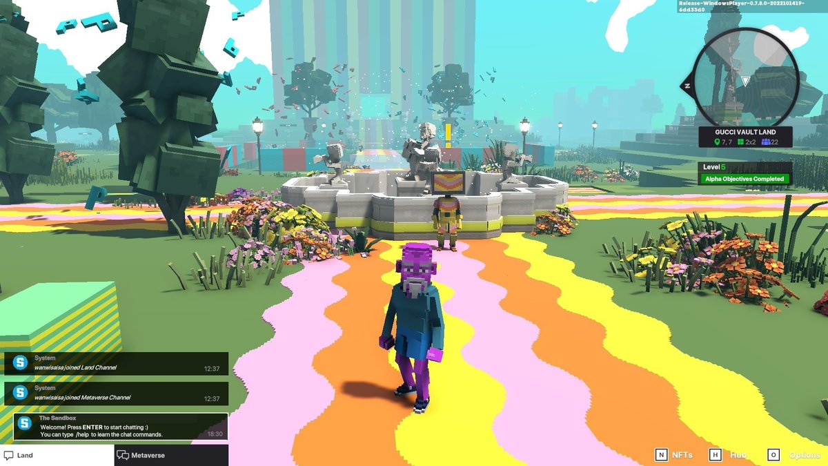 LPp862's tweet photo. @TheSandboxGame 🍓 #GucciVault in  #TheSandbox https://t.co/oJDZiSeov4