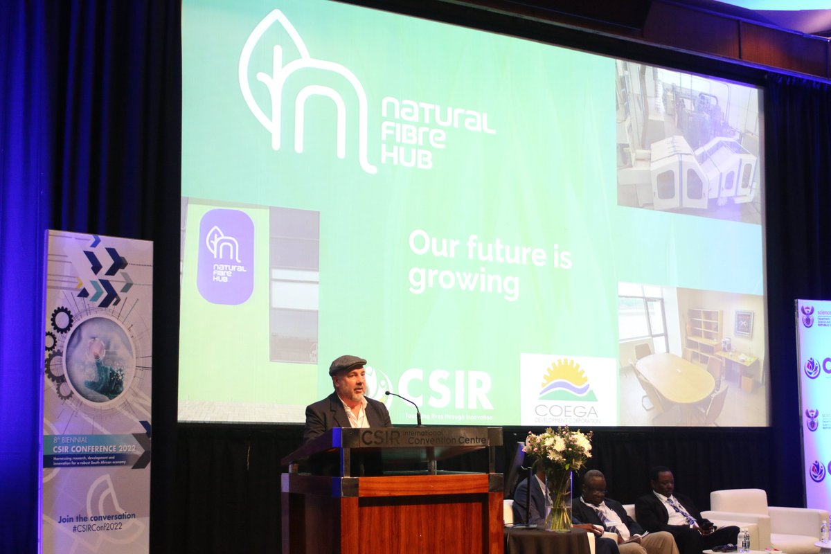 joshuagxekwa's tweet photo. Great presentation by Andy Radford from Coega.
 "From farm to factory to finished product."  
#CSIRConf2022
@CSIR https://t.co/72zOPR2N62