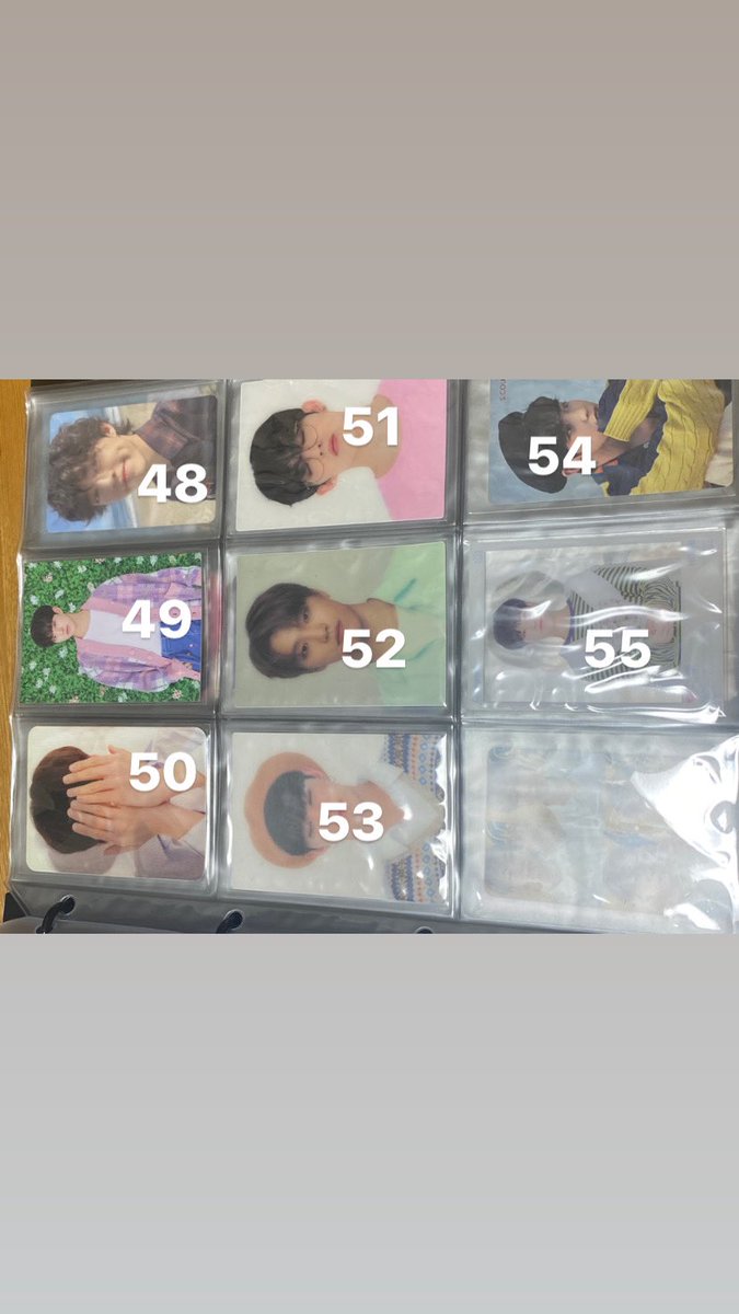 scoups_hoshi88's tweet photo. ペン卒したため購入お願いします。

譲  エスクプス スンチョル ジョシュア ジス ジュン ホシ スニョン ウォヌ ウジ ミョンホ ミンギュ ドギョム ソクミン スングァン バーノン ハンソル ディノ

求  料金(要相談)
メルカリでお取引お願い致します。

#seventeen #세븐틴  #せぶち #トレカ https://t.co/rqhcloSxG7