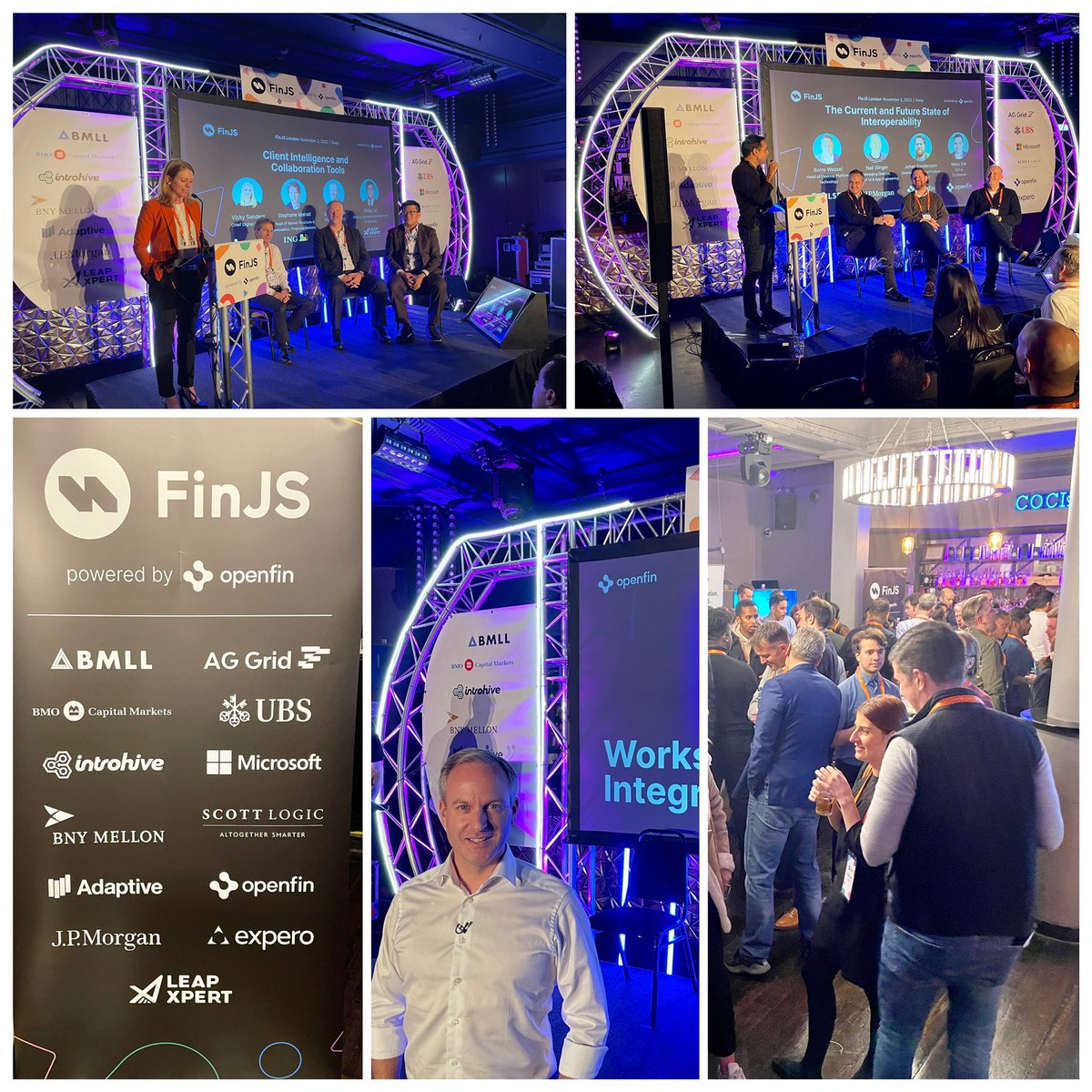 Thank you to our wonderful sponsors, speakers and all those who attended #FinJS London. Great to see so many of you there.
We hope you enjoyed our exceptional lineup of presenters. We look forward to seeing everyone again next year!
#Workflow #innovation #collaboration #OpenFin