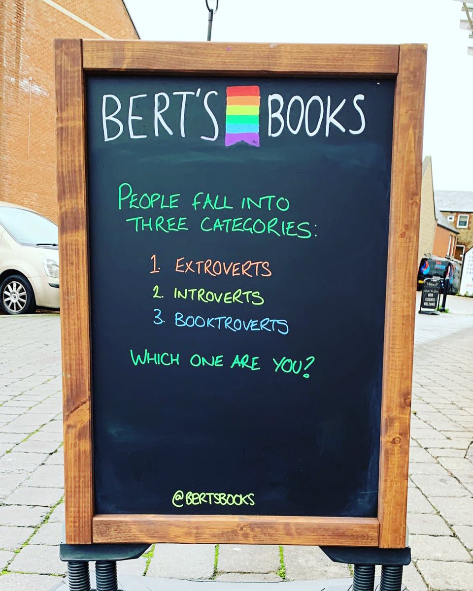 bertsbooks's tweet image. Calling all BOOKTROVERTS. Who wants to buy a book today?