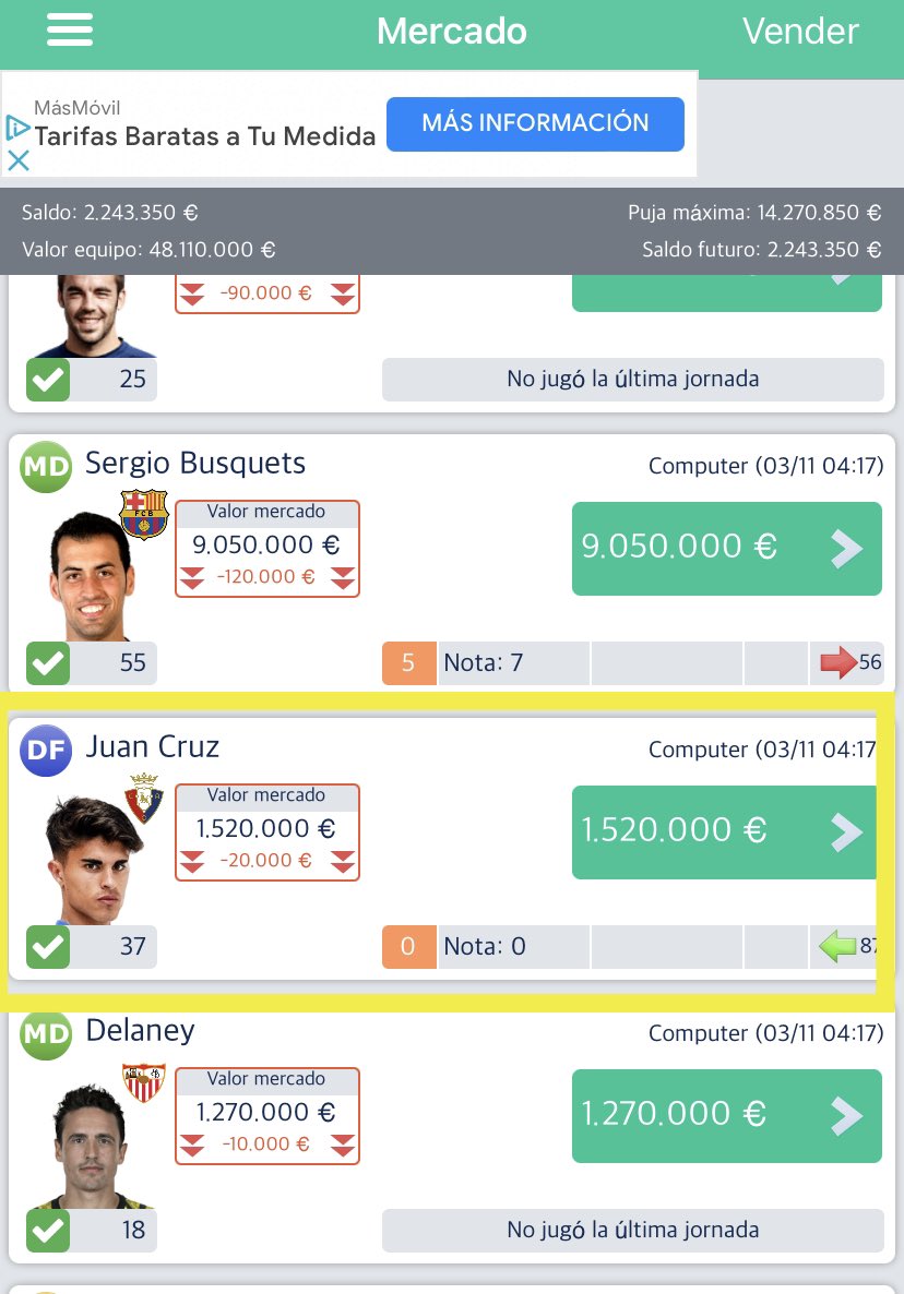 Hola <a href="/comunioES/">Comunio España ⚽️</a> no nos quitéis nuestra perla del <a href="/RealBetis/">Real Betis Balompié 🌴💚</a> , arreglar esto por favor.<a href="/Osasuna/">C. A. OSASUNA</a> tiene el suyo y nosotros el nuestro. Gracias