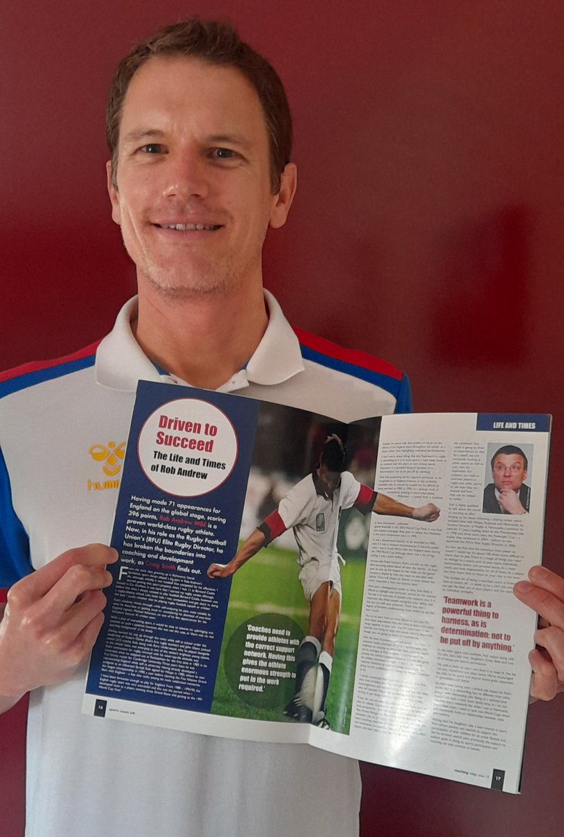 CrsEditorial's tweet photo. Ever look back on previous work and then feel old? Itβs a #RugbyRewind this #ThrowbackThursday to 2008 when I interviewed multiple #GrandSlam #winner and #WorldCup finalist, Rob Andrew, for @_UKCoaching's Coaching Edge magazine.
#WritingCommunity #Copywriter #MakingWordsWork https://t.co/5zMUWmvBGZ
