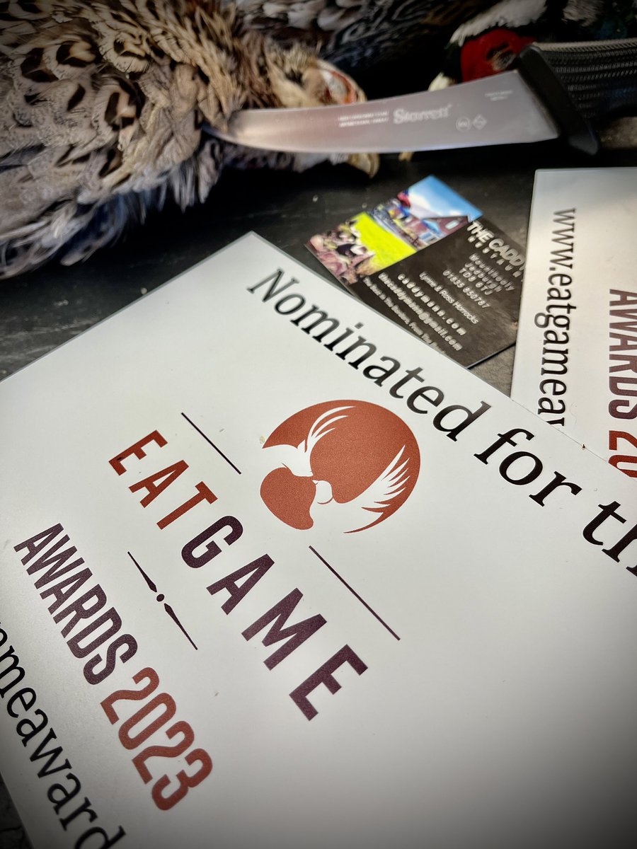 infocaddymann's tweet photo. Very proud of our great team at the 
Caddy Mann. 
We have been nominated for the National Eat Game 
Awards again. Brilliant news. 

#eatgameawards #wildgamecooking #eatgame 
#scotland #wildfoodchef 
#wildgamegourmet #wildfood #gamecook 
#eatwildgame #eatmoregame #gameforthetable https://t.co/irV7sYr1I3
