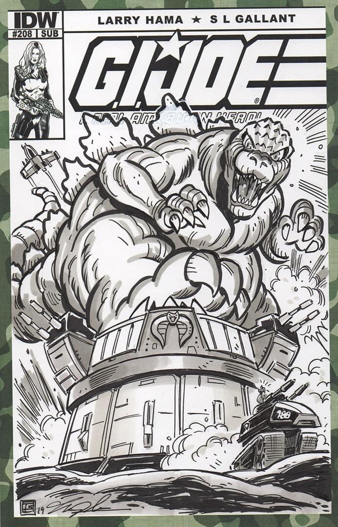 TimShinn73's tweet photo. When #godzilladay and #joevember collide.
#sketchcover #ink #drawing #terrordrome #hisstank #cobra #firebat #gojira #gijoe https://t.co/KFmQM9VEiS