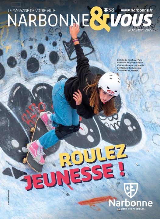 villedenarbonne's tweet photo. [MAGAZINE]
Le Narbonne &amp; vous N°58, "Roulez jeunesse !", de novembre 2022 est disponible ! Pour le consulter, rendez-vous sur : https://t.co/xzRRUNmEl5

#Narbonne #NarbonneetVous #Magazine #Roulez #Jeunesse https://t.co/Y30mXXaG8V