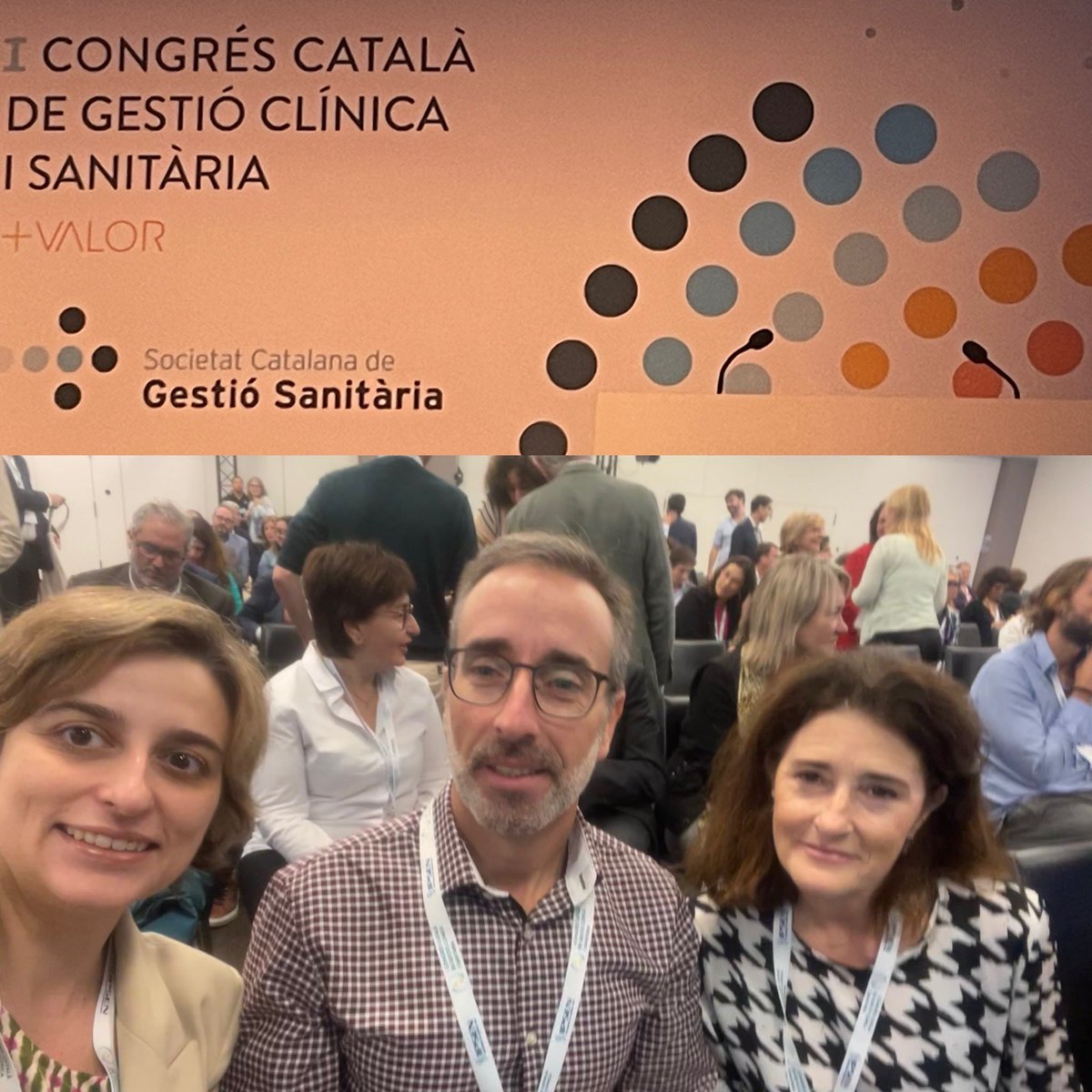 A aprender un montón! I Congrès Català Gestió Clínica #MésValor #qualitat  <a href="/Mutua_Terrassa/">MutuaTerrassa</a>