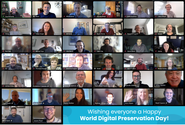 Preservica's tweet photo. It's World Digital Preservation Day!🎉 Join us in celebrating all day long: https://t.co/PpArVaOTdM
@dpc_chat
#WDPD2022 #digipres #iPres2022 #BitList #DPC https://t.co/n0FkYsxWCt