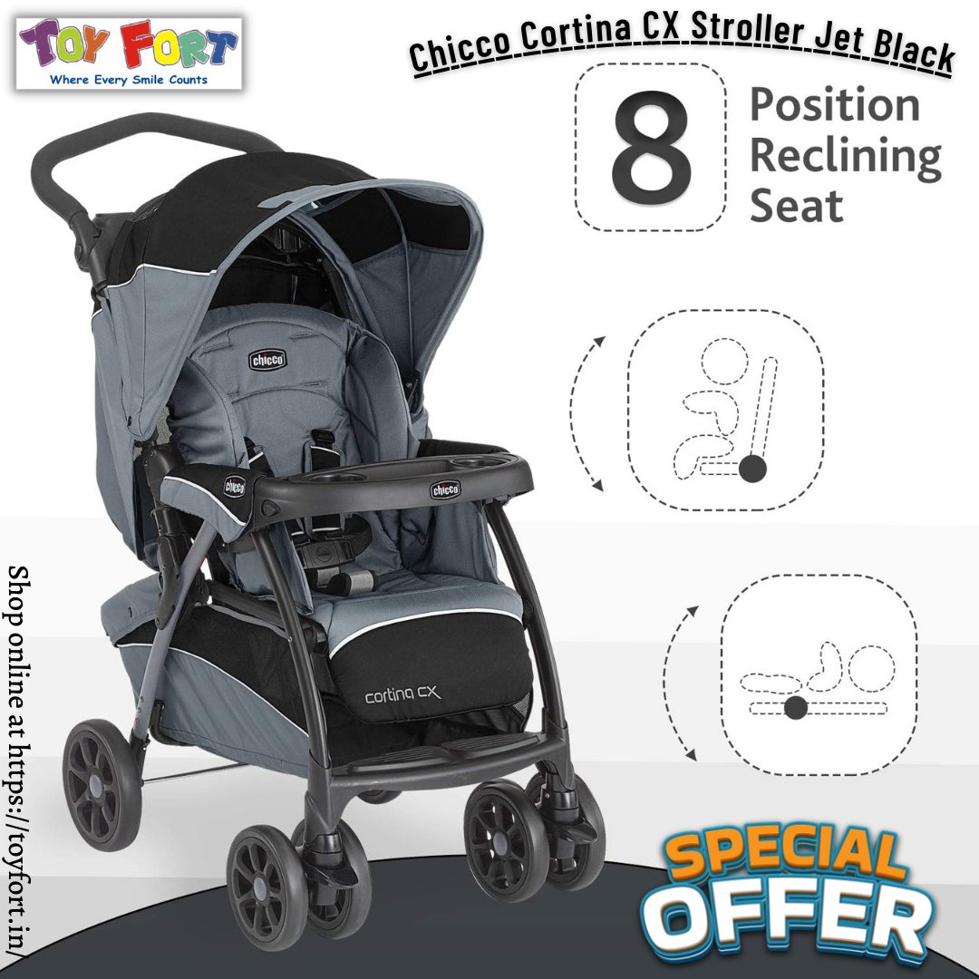 toy_fort's tweet image. 👉 𝗖𝗵𝗶𝗰𝗰𝗼 𝗖𝗼𝗿𝘁𝗶𝗻𝗮 𝗖𝗫 𝗦𝘁𝗿𝗼𝗹𝗹𝗲𝗿 is the perfect travel companion for your baby
Shop online at toyfort.in/chicco-cortina… or Visit @toy_fort for the widest collection of Strollers and Prams
For any queries 🤙 contact Toy Fort at 9315257050
#chicoo #stroller #baby