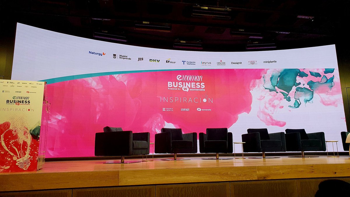 Lista para disfrutar del evento #eWomanBusiness de <a href="/womenalia/">Womenalia</a> <a href="/RevistaWoman/">Woman Madame Figaro</a> y <a href="/PrensaIberica/">Prensa Ibérica</a> ♀️