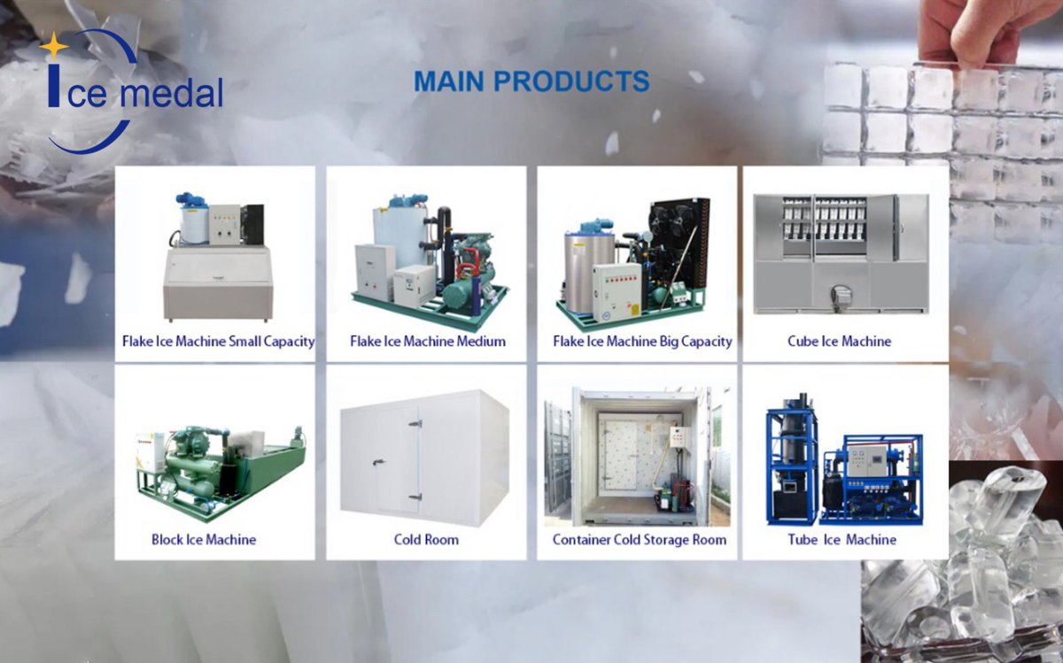 ElsaHan86's tweet image. Ice Medal -ice machines and cold storage room factory in China 
#TubeIceMachine #FlakeIceMachine #BlockIceMachine #icemachinefactory #ColdRoom #fishprocessing #fisheryfactory #ColdStorage #Refrigeration #WalkInFreezer #WalkInChiller #BlastFreezer #PUPanel #IceMedal #icemaker