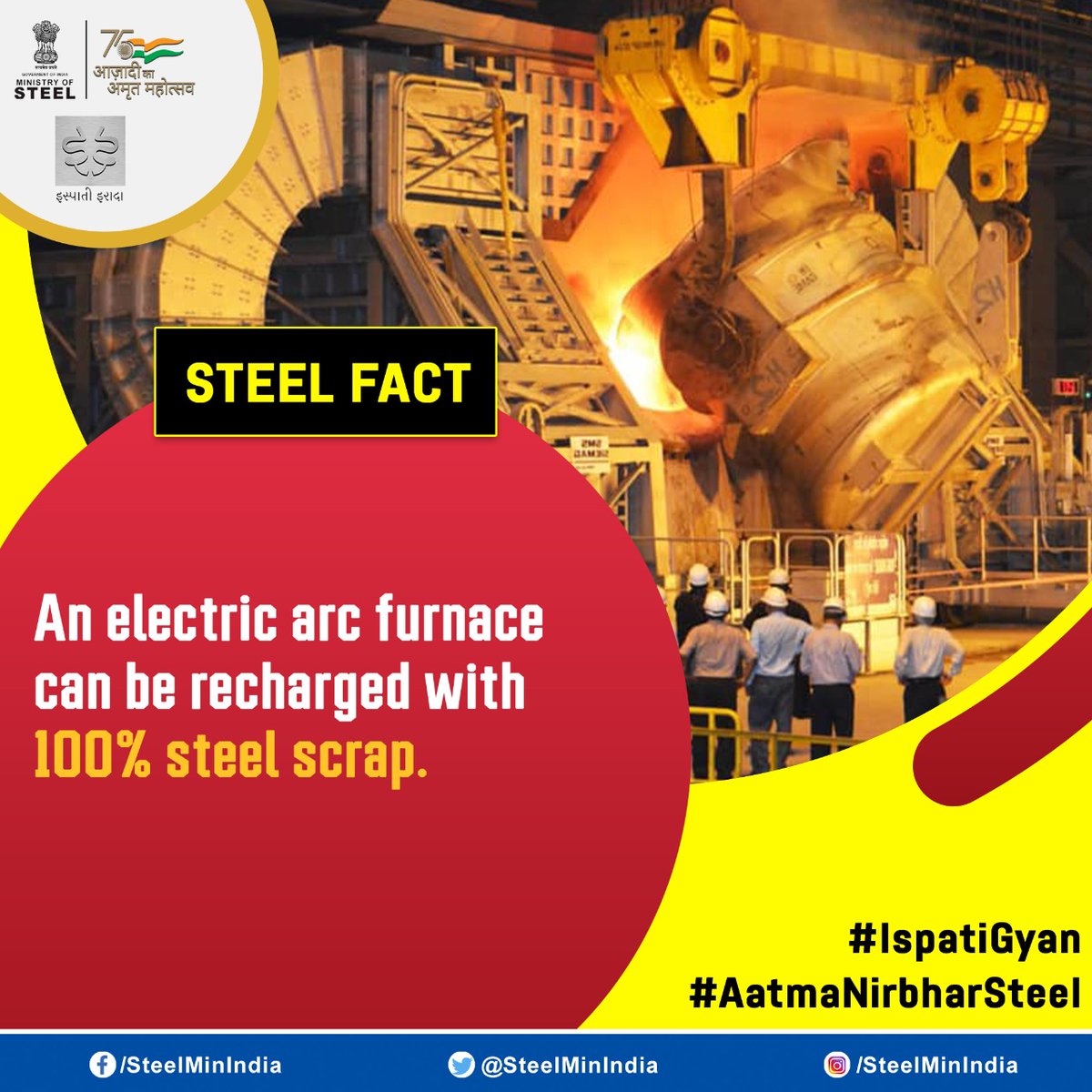 Here are some interesting steel facts that you must know! #SteelFacts #ispatigyan #AatmaNirbharSteel @JM_Scindia @Officejmscindia @fskulaste @AmritMahotsav