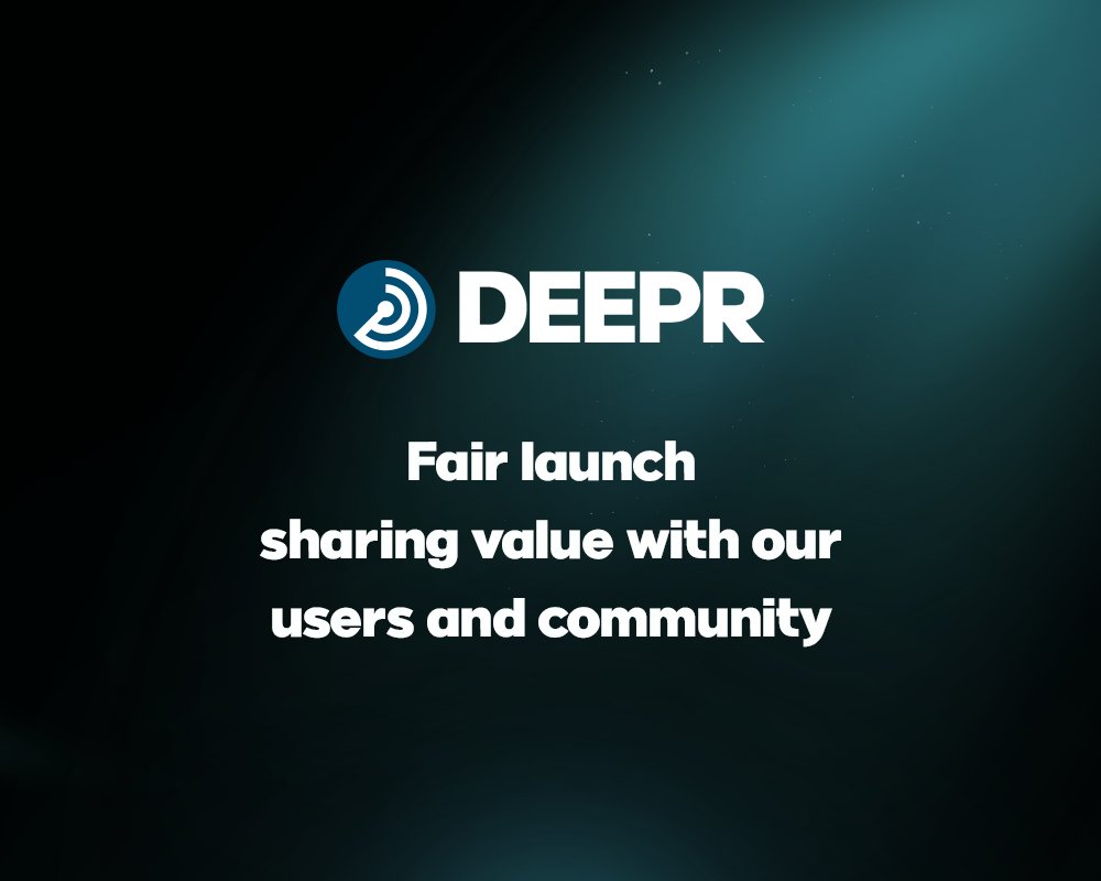 Deepr are not asking for money upfront in ICOs or NFTs. We have a variety of options to receive our token which includes receiving free tokens by participating in our Lending platform (imagine receiving shares in a bank for depositing or borrowing funds)

#Deepr on #Shimmer #IOTA