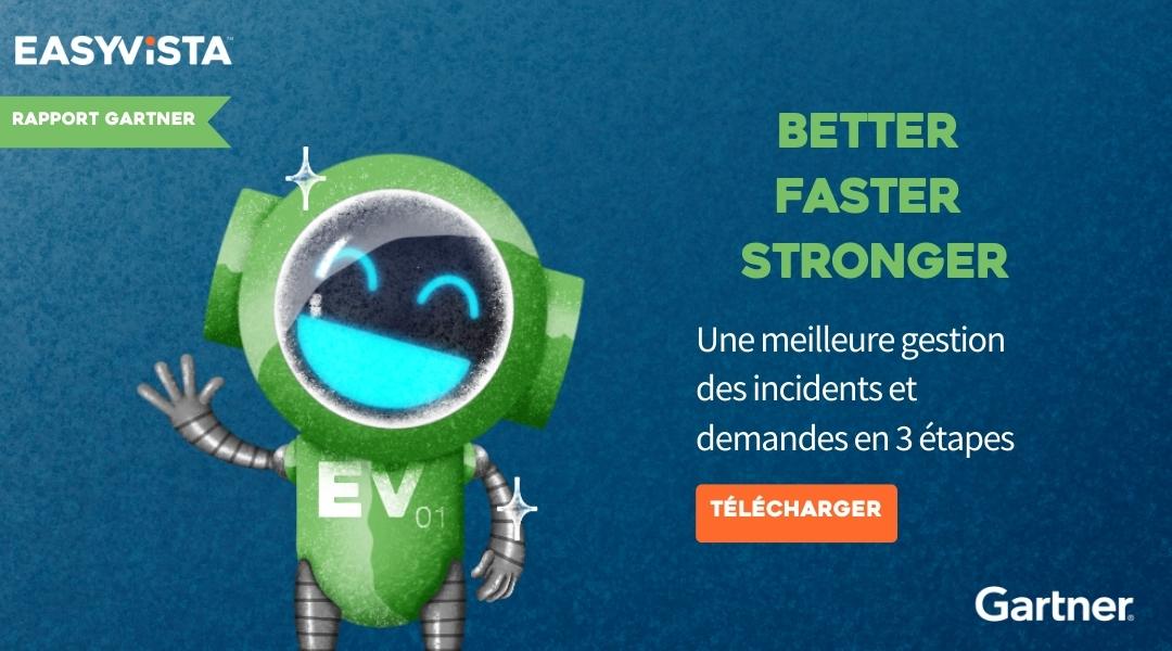 « Better, Faster, Stronger »… 🤖

Besoin  de transformer votre Service Desk afin de coller aux objectifs business ?

Découvrez comment dans le nouveau rapport <a href="/Gartner_inc/">Gartner</a> 👉 ow.ly/CK2350Ljmtg

 #Gartner #servicedesk #ITSM #ITOM par #EasyVista