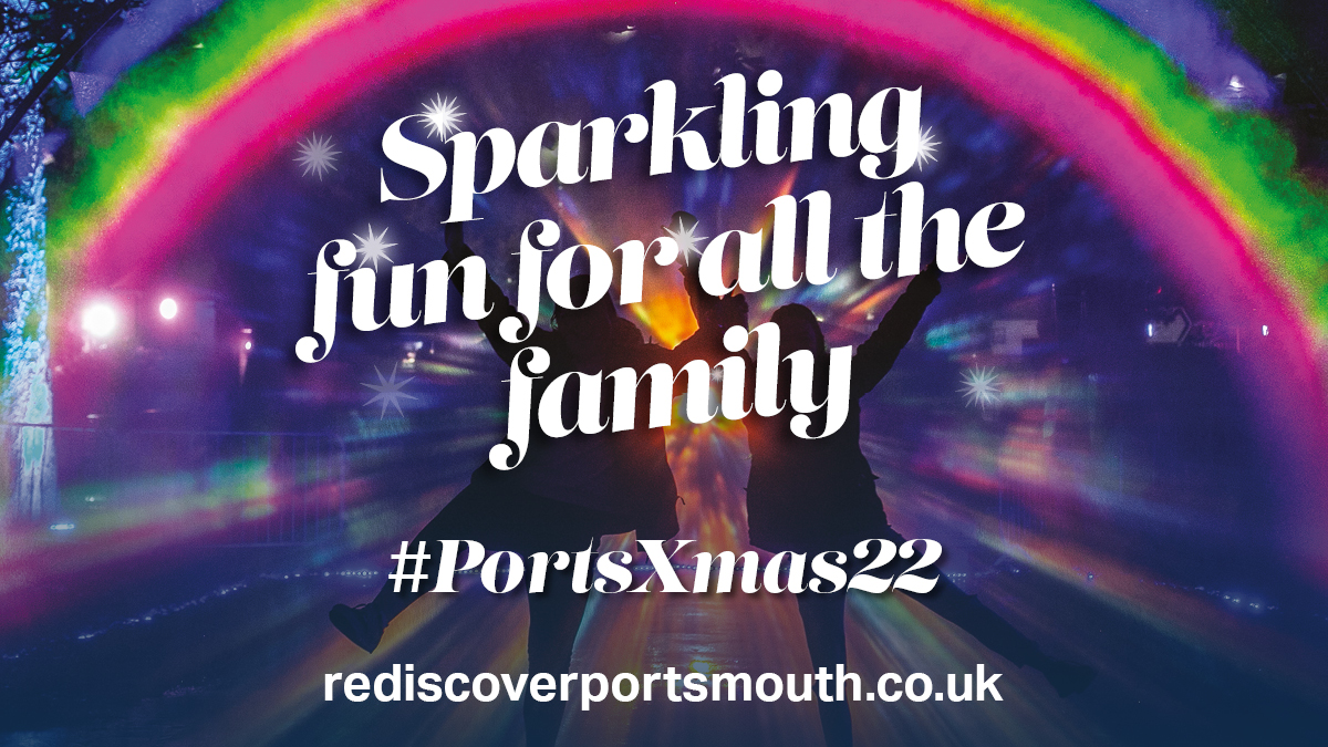 Have a ball this Christmas.  The countdown begins with a range of sparkling events from Christmas Lights Switch On Parties, the We Shine Art and Light Festival, Christmas markets &amp;the return <a href="/portsmouthonice/">Portsmouth Ice Skating</a>. Find out more rediscoverportsmouth.co.uk #PortsXmas22 Image <a href="/PortsCreates/">Portsmouth Creates</a>
