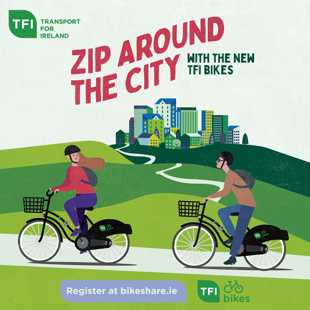 TFIupdates's tweet photo. Discover the city’s vibrant culture and exciting events with #TFIBikes Waterford! 

With handy bike stations throughout and an affordable 3-Day Pass, TFI Bikes is perfect for your next #CycleAdventure

For more info &amp; to download the TFI Bikes App, visit: https://t.co/q3JHVDyDWk https://t.co/AbWZZU2cRx