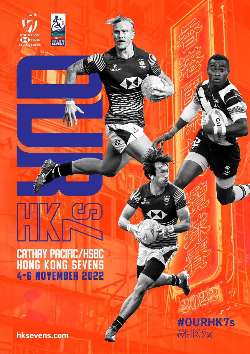 Less than 24hrs until the along awaited return of @OfficialHK7s! Cannot wait! 

#OurHK7s #hk7s #HongKong @cathaypacific @HongKongRugby