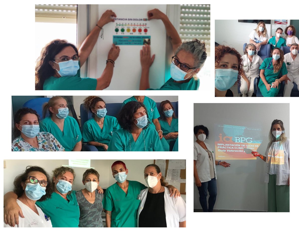 Cerca de un centenar de profesionales del HGU Santa María del Rosell, participan en las sesiones #BPSO sobre valoración y registro del dolor. Imposible sin la iniciativa y entusiasmo del grupo de difusión📣📚 👏👏👏