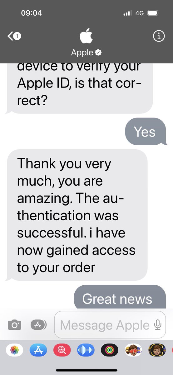 RobinB1707's tweet image. Apples customer services “amazing” criteria must be pretty low