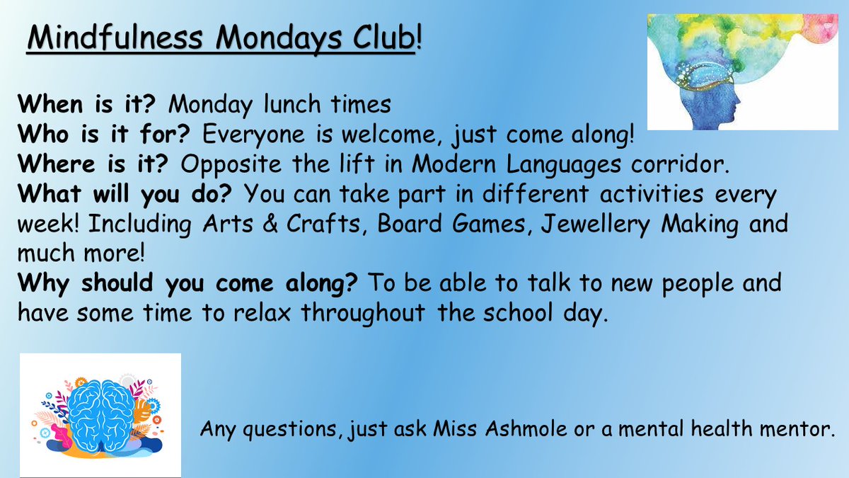 JohnstoneHighSc's tweet photo. Mindfulness Mondays Club https://t.co/MmkbmV5lpN