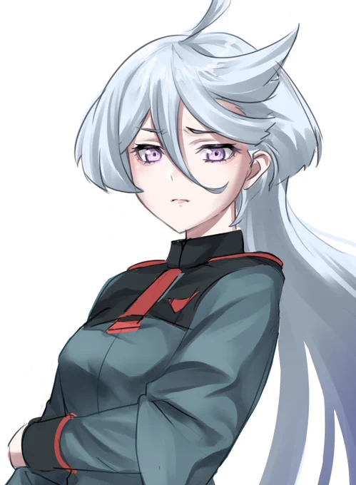 #水星の魔女 #落書きミオミオちゃんジト目かわいい 