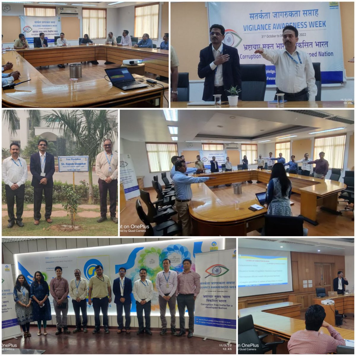 #VAW2022 #VAW2022 #VigilanceAwarenessWeek #VigilanceAwarenessWeek2022 #VAW22BPCL
VAW 22 Program in presence of Sri. Rajesh Shegokar DGM Vigilance, North at Loni LPG
<a href="/CVOBPCL/">CVO BPCL</a>
<a href="/CVCIndia/">CVC, Govt. of India</a>
<a href="/BPCLimited/">Bharat Petroleum</a>
<a href="/BPCLLPG/">Bharat Petroleum LPG</a> 
<a href="/BpclStateLPGUP/">Bharatgas State UP</a> 
<a href="/ashutoshbpcl/">Ashutosh BPCL</a>