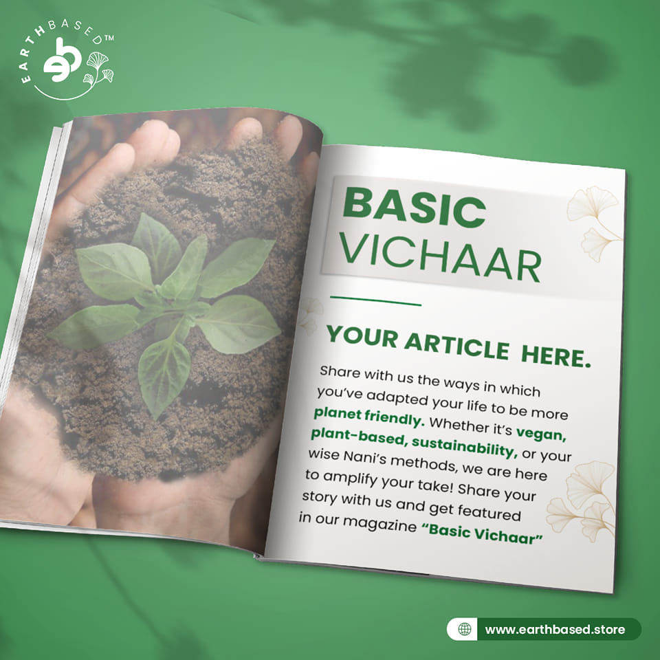 EarthBasedStore's tweet photo. Anecdotes, stories, thoughts or recipes, anything that describes your journey is wholeheartedly welcome!
Send us your entries and we'll share them with the world! ✨
#earthbased #plantbasedprotein #plantbasedmagazine #veganmagazine #vegancommunity #plannetfriendly https://t.co/ZrpNoP1VuV