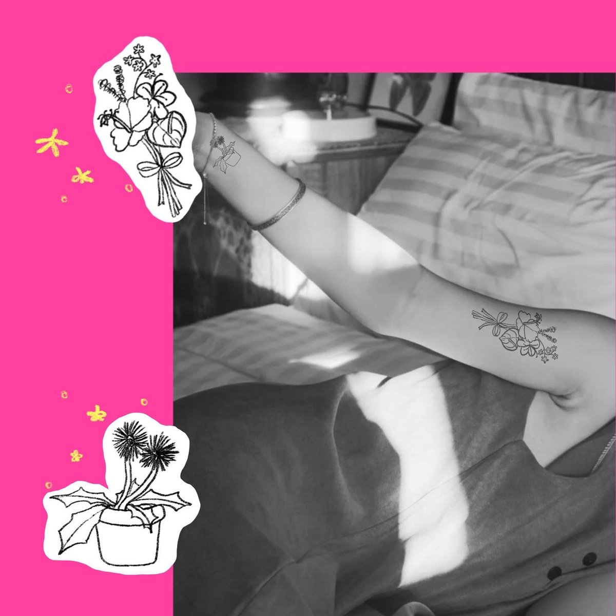 bed_need's tweet photo. Special flash tattoo (เฉพาะสักกับช่างเอื้อนะคะ ig:bibiscatonyou) 
#tattoo https://t.co/uKmuojUUkq