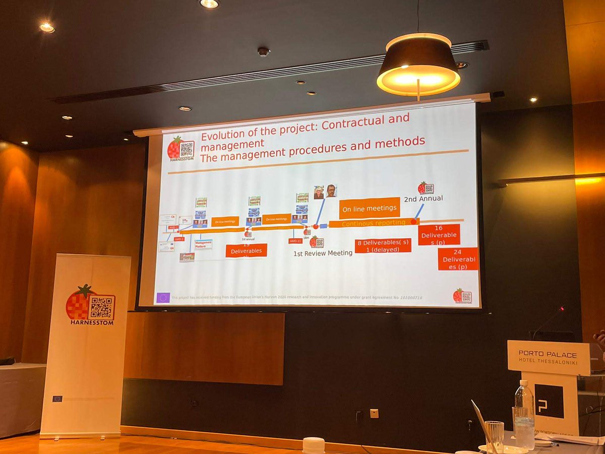 HARNESSTOM (@harnesstom_eu) on Twitter photo The <a href="/HARNESSTOM_EU/">HARNESSTOM</a> partners have gathered in Thessaloniki for an annual meeting in which the project activity has been described. 🫱🏻🫲🏼 
We continue our work...🍅🍅 The <a href="/HARNESSTOM_EU/">HARNESSTOM</a> partners have gathered in Thessaloniki for an annual meeting in which the project activity has been described. 🫱🏻🫲🏼 
We continue our work...🍅🍅