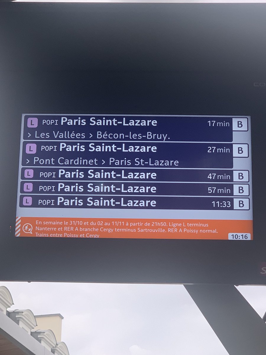 C normal ça ⁦<a href="/SNCF/">❌</a>⁩ ⁦<a href="/Actu_Transilien/">Transilien SNCF Voyageurs</a>⁩ ????????? Sérieusement? Y’a des gens qui travaillent en fait!!!!