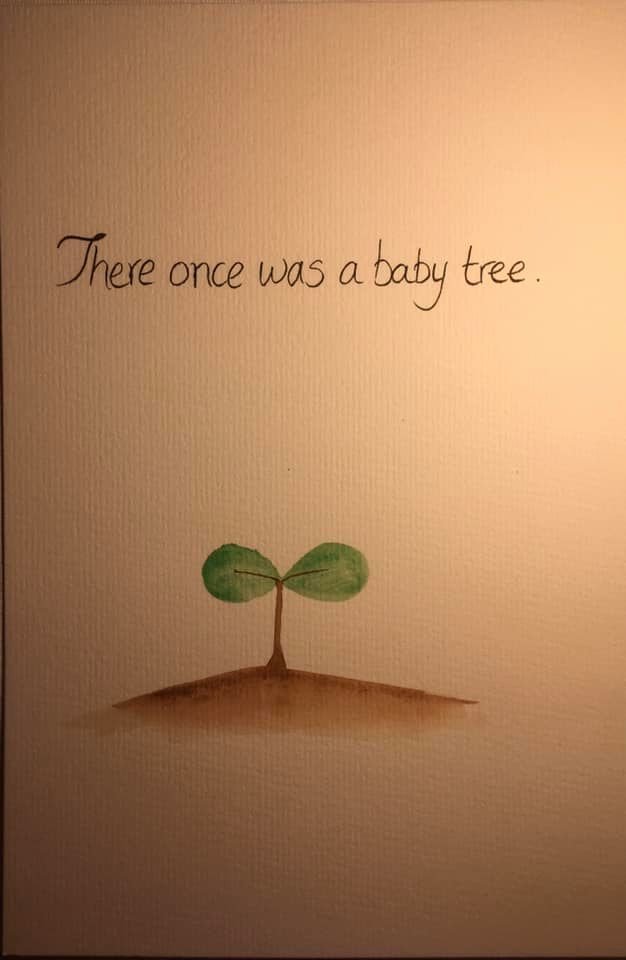 ThePinkVicar's tweet photo. Just realised that it's three years since I wrote / painted this story - the baby tree story.
A story of identity, mental health, neurodivergence, coming out, coming home to myself, faith, deep belonging. BabyTree 1/10 #ActuallyAutistic #HeartEdge @CofEWinchester https://t.co/VPZvrg4PQy