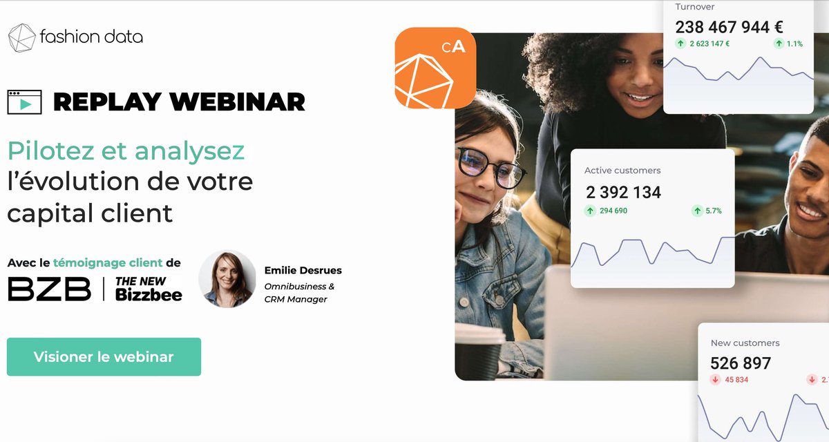 [👩‍💻 Replay] Découvrez #CustomerActivity, avec le témoignage client 
<a href="/bizzbee/">BZB *the new Bizzbee</a>, notre app #SaaS qui analyse et pilote l’évolution de votre #CapitalClient afin d’atteindre vos objectifs

bit.ly/3hbMF9i

#Retail #Sales #CRM #Marketing