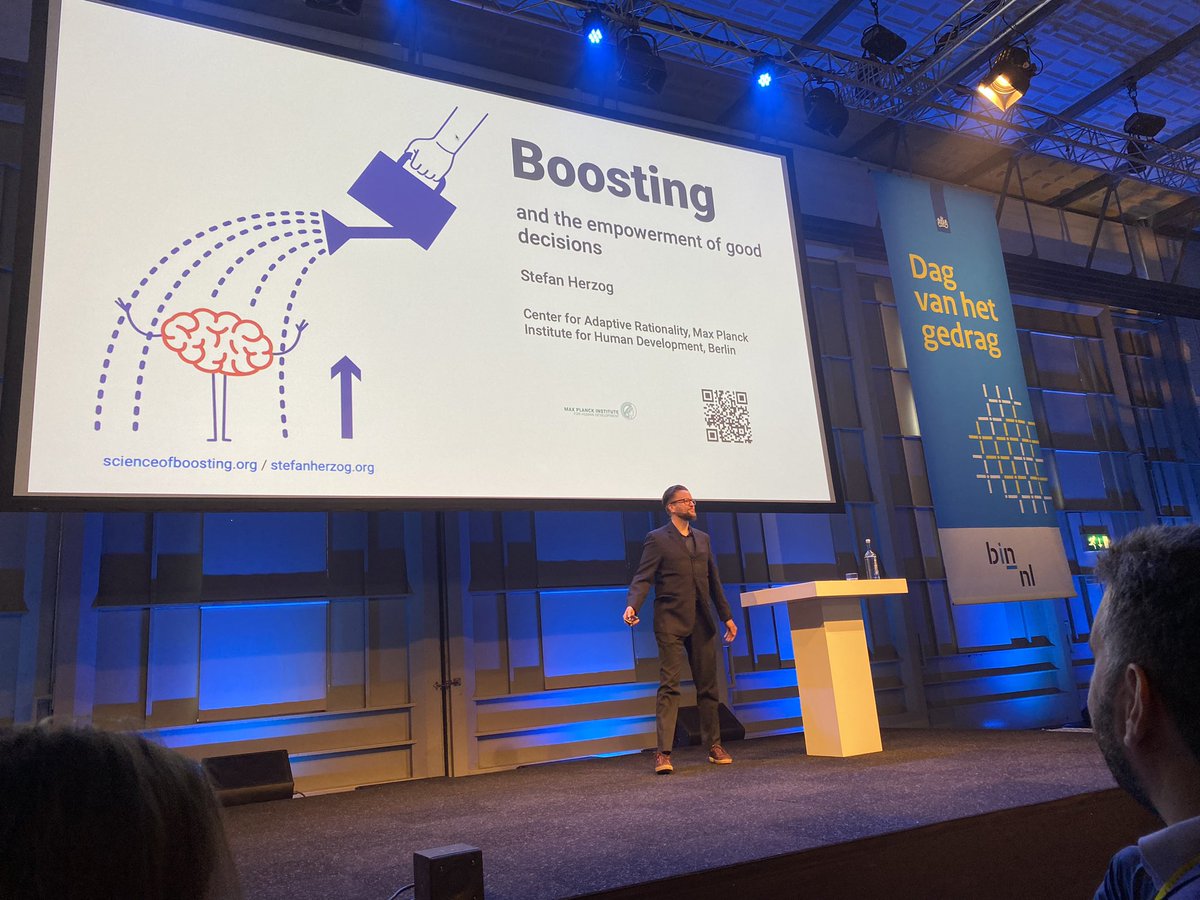 First keynote: <a href="/stefanmherzog/">Stefan Herzog - @stefanherzog@fediscience.org</a> Boosting and the empowerment of good decisions
#dvhg22

scienceofboosting.org