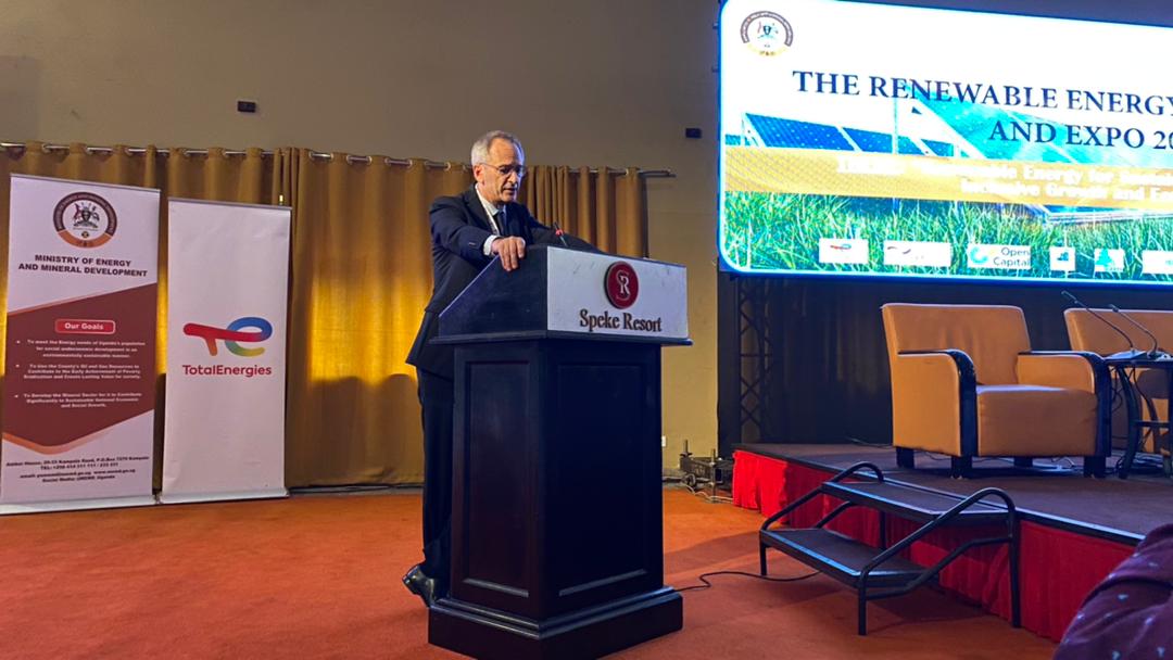 mutabazijulius2's tweet photo. @TotalEnergiesUG is the main sponsor of  this year's Renewables Energy Conference.
@PhilippeGroueix GM @TotalEnergiesUG in his key note speech noted that  More efforts will be needed to decarbonize while ensuring energy security and affordability.
#ActionForSustainability https://t.co/4wB2GwCpc1
