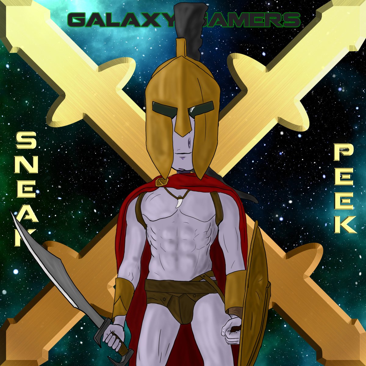 GalaxyGamersNFT's tweet photo. 🗡️Sneak peek 18🗡️
#Lotpak X #Leonidas 

One more 1/1 #NFT 🔥
Made with 🫀 by @Kirk_GG_ 

Join GG Fam on discord:
🎮 https://t.co/qu181L1RND

🧵👇 More soon, Stay tuned 🔔 https://t.co/bHmSg1idyv