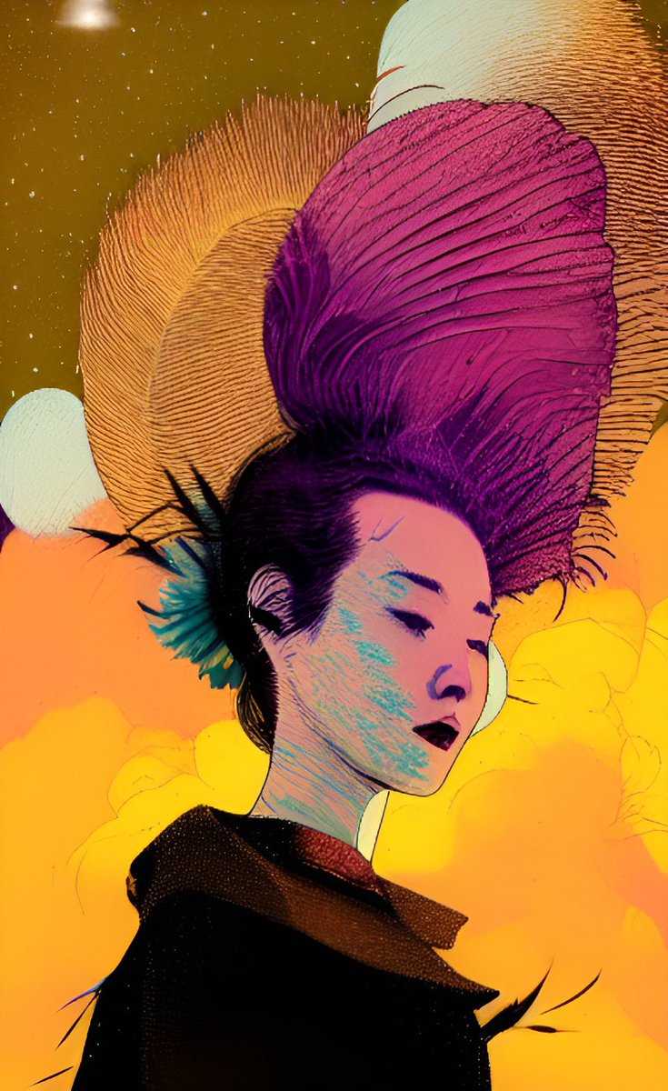 Gm everyone!🧡💛💖
Lovely autumn day here… 
What’s it like with you? 🍁😌✨

#aiart #TheBeastsofAI #AutumnVibes