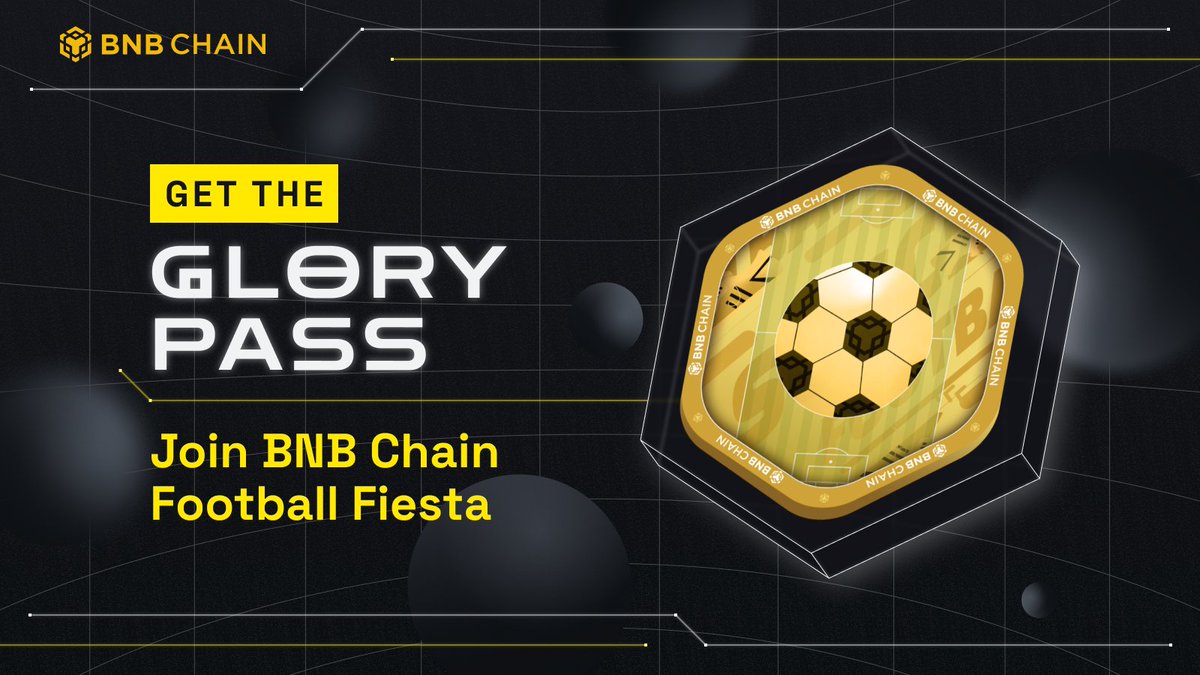 <a href="/BNBCHAIN/">BNB Chain</a> Football Fiesta is going live on 15th Nov.
!⚽️🥳 #BNB 

To celebrate we are running a 5,000 Glory Pass NFT giveaway for #BAB Token holders!🔥

Participate for a chance to win over 500k in prizes.🔑

FCFS⚡️

Complete all the tasks:👇
galxe.com/bnbchain/campa…