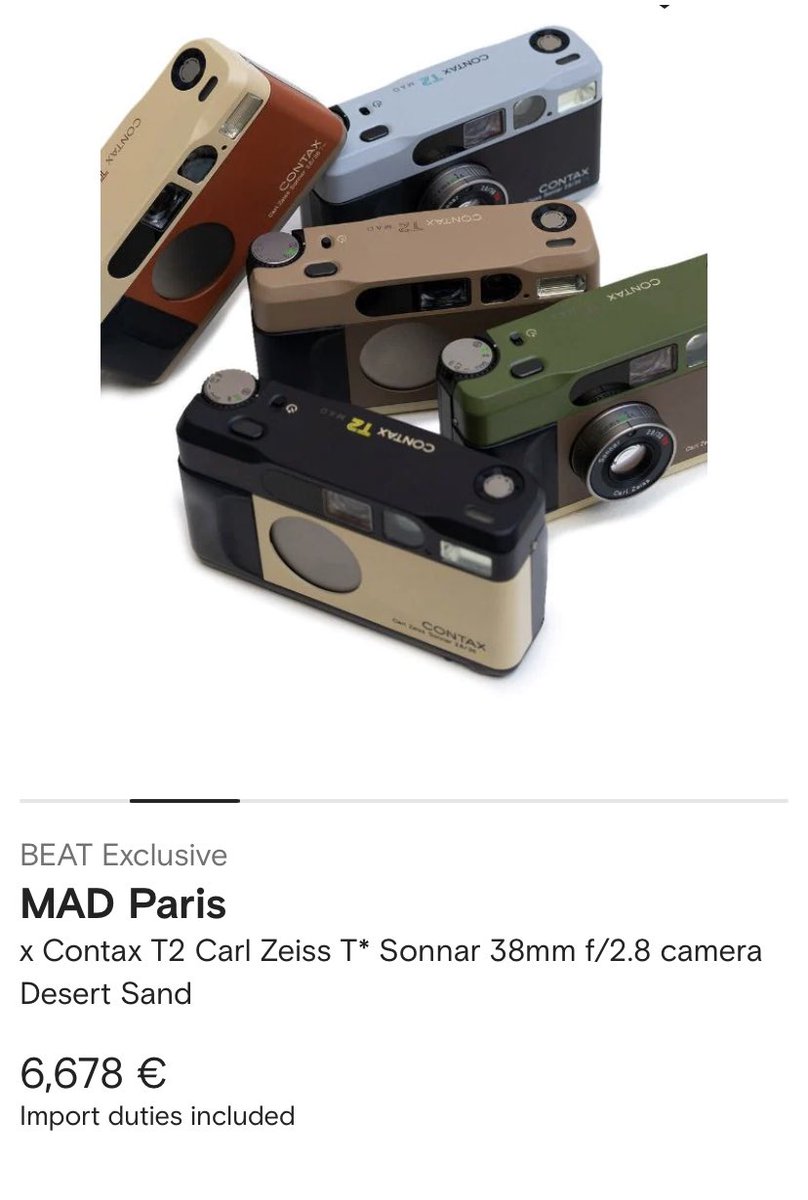 MarinMester's tweet image. Thoughts on this 6k paint job? Art or moneygrab? #contaxT2