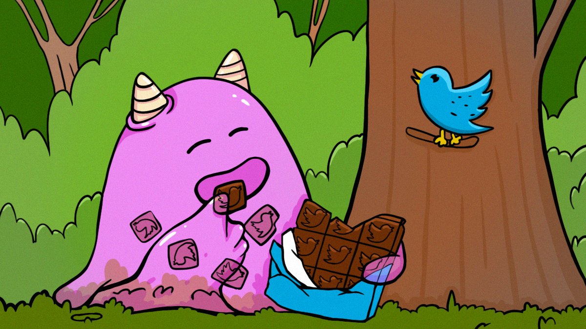 fredyssey's tweet photo. Twitter is really tasty 😋 And my content is delicious too — go check it @GoodBadSlime

#gamedev #indiegame #indiedev #gamedevelopment #slimereview #fredyssey https://t.co/pPymP1T6RS
