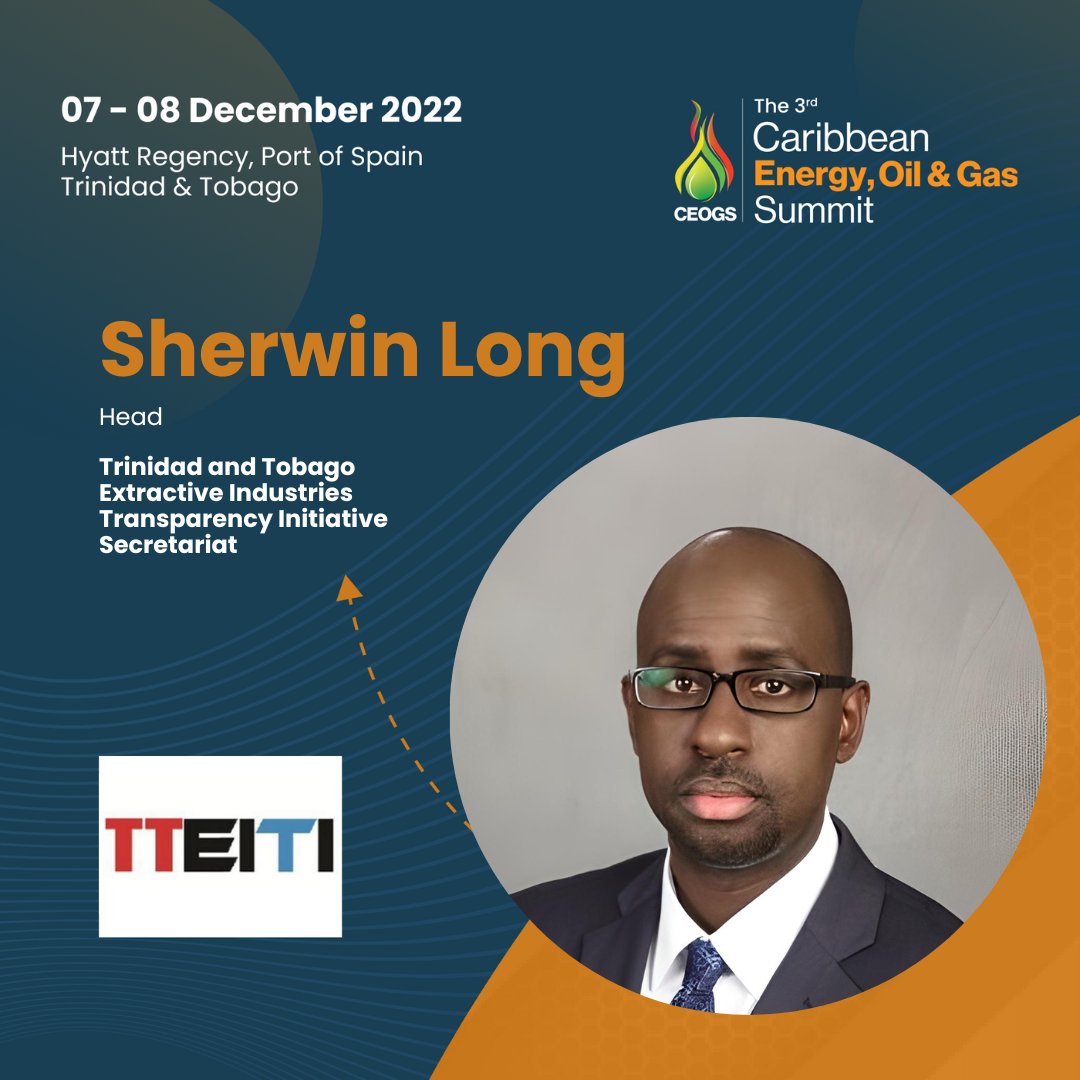 ceogsummit's tweet photo. 𝗦𝗽𝗲𝗮𝗸𝗲𝗿 𝗔𝗻𝗻𝗼𝘂𝗻𝗰𝗲𝗺𝗲𝗻𝘁📢

We are pleased to welcome 𝗦𝗵𝗲𝗿𝘄𝗶𝗻 𝗟𝗼𝗻𝗴, Head, Trinidad and Tobago Extractive Industries Transparency Initiative Secretariat as one of our esteemed speakers.

Register at: https://t.co/q03wyo4b6v https://t.co/pVUamyAFbe