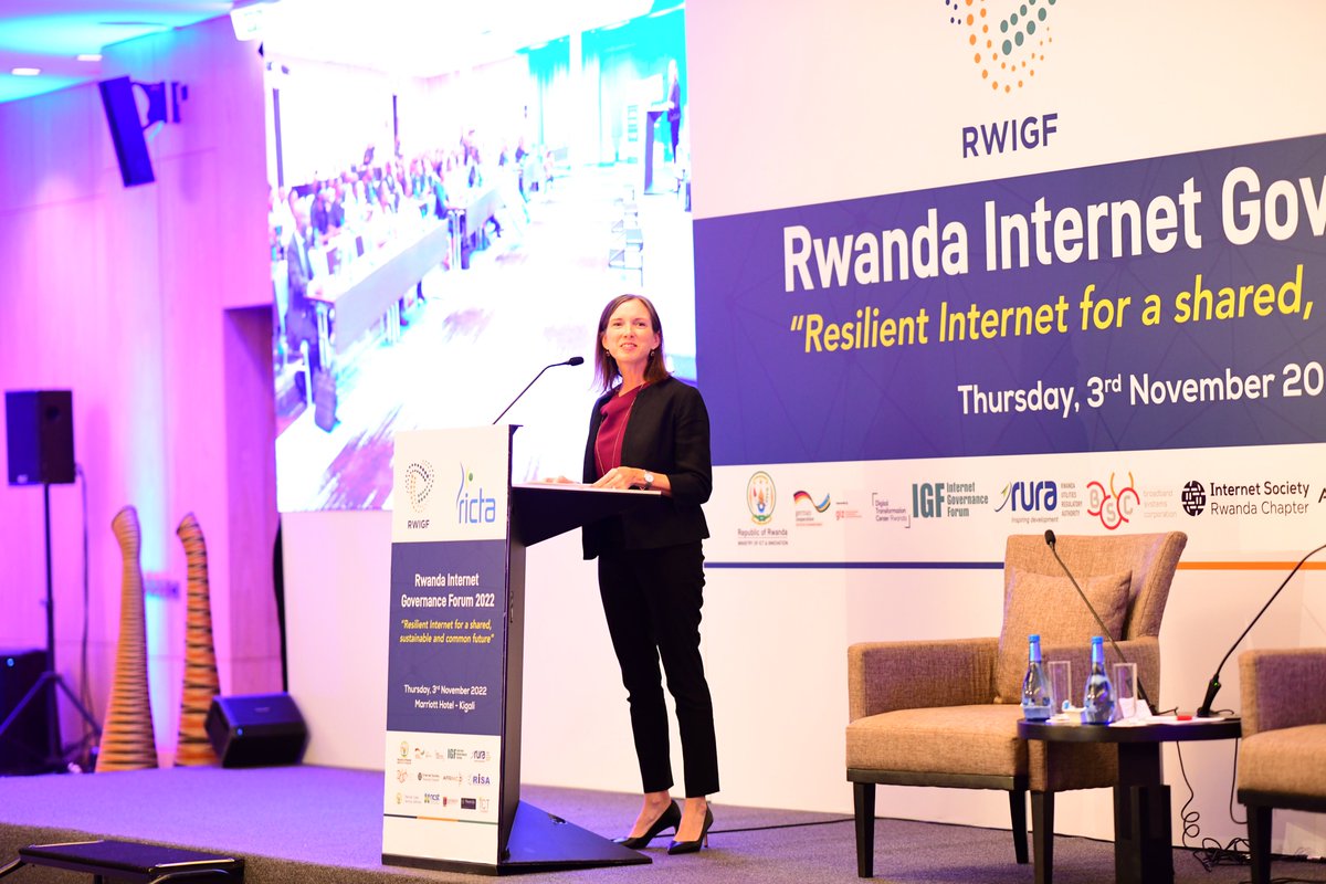 ''One of the major themes of last year's IGF was child protection online. I'm very encouraged that since last year's discussion, we've made real progress here in Rwanda,...