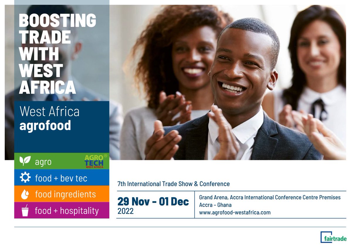 Did you know plastprintpack West Africa is the most important platform for the fast-growing West African market?

From 29 Nov. to 01 Dec. 2022 visit the AICC and be part of this.

<a href="/marty___keys/">Martinson T. Yeboah</a>
<a href="/iamaryee/">#GhanaReset| Master Aryee</a>
@GeneroLtd
<a href="/otu_yeboah/">Edmond Otu Yeboah</a>
<a href="/Kojo_Deholy/">Citizen Kojo Deholy</a>
<a href="/fairtrade_messe/">fairtrade Messe</a> 

 #AgroFoodWA22