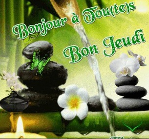 Bonjour mes amis,
Zen, zen, c'est jeudi 
Et demain fin de semaine
Alors, restez zen aujourd'hui !